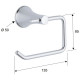 Приобрести Держатель туалетной бумаги Remer Delicata DE61CR в магазине сантехники Santeh-Crystal.ru