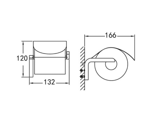 Купить Держатель туалетной бумаги Art&Max Ultima AM-F-8935 в магазине сантехники Santeh-Crystal.ru