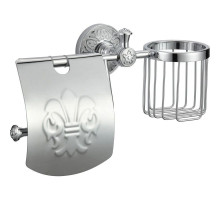 Держатель туалетной бумаги и освежителя воздуха Savol 58A S-L05851A