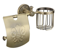 Держатель туалетной бумаги и освежителя воздуха Savol 58C S-L05851C