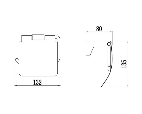 Приобрести Держатель туалетной бумаги Savol 73 S-007351 в магазине сантехники Santeh-Crystal.ru