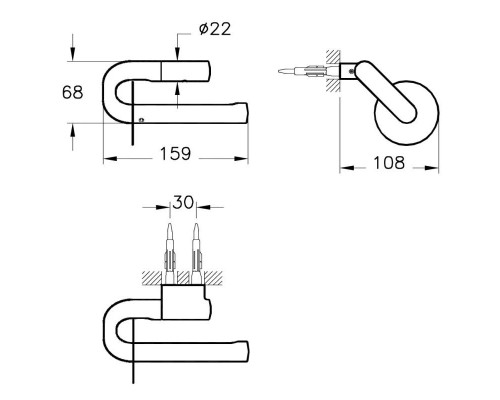 Заказать Держатель туалетной бумаги Vitra Eternity A44873 в магазине сантехники Santeh-Crystal.ru
