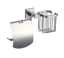 Держатель туалетной бумаги и освежителя воздуха Savol 65A S-L06551A