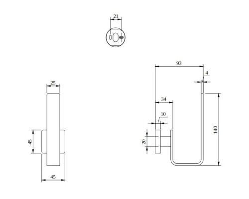 Заказать Держатель туалетной бумаги Villeroy & Boch Elements-Striking TVA15201500064 в магазине сантехники Santeh-Crystal.ru
