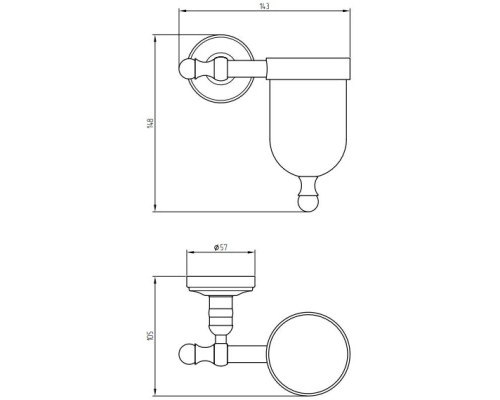 Купить Держатель освежителя воздуха Migliore Mirella 17355 в магазине сантехники Santeh-Crystal.ru