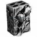 Держатель зубных щеток настольный серебро Art&Max Tulip AM-0082B-T