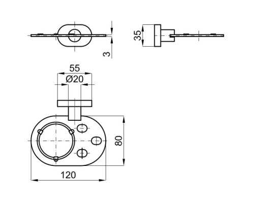 Купить Держатель зубных щеток Noken Nantes N640560001 в магазине сантехники Santeh-Crystal.ru