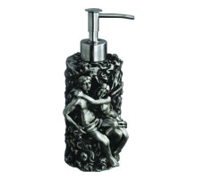 Дозатор жидкого мыла настольный серебро Art&Max Romantic AM-0081A-T