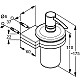Купить Дозатор жидкого мыла Kludi A-Xes 4897605 в магазине сантехники Santeh-Crystal.ru