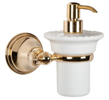 Дозатор жидкого мыла золото Tiffany World Harmony TWHA108oro