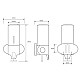 Купить Дозатор Bemeta Hotel Equipment 151109095 в магазине сантехники Santeh-Crystal.ru