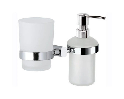 Заказать Стакан с дозатором Remer Forma FR18CR в магазине сантехники Santeh-Crystal.ru