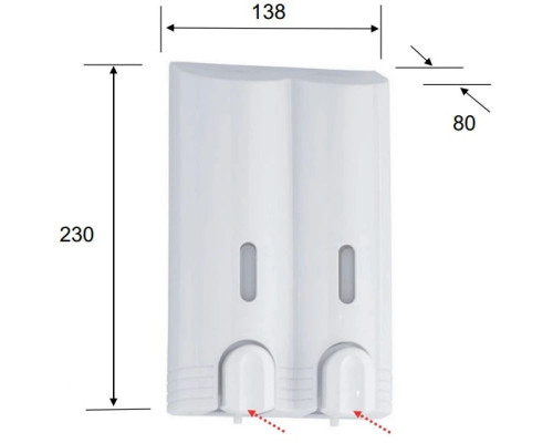 Заказать Дозатор Remer Bagno RB605CR в магазине сантехники Santeh-Crystal.ru