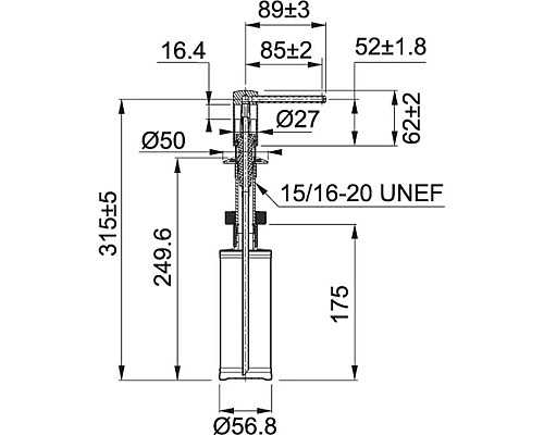 Приобрести Дозатор для жидкого мыла 350 мл бежевый Franke Comfort 119.0578.745 в магазине сантехники Santeh-Crystal.ru