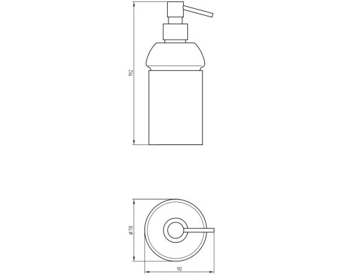 Купить Дозатор Migliore Fortis 31758 в магазине сантехники Santeh-Crystal.ru