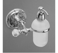 Дозатор жидкого мыла с держателем хром Art&Max Barocco Crystal AM-1788-Cr-C