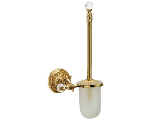 Купить Ершик для унитаза античное золото Art&Max Barocco Crystal AM-1785-Do-Ant-C в магазине сантехники Santeh-Crystal.ru