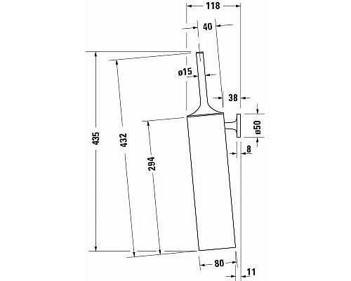 Заказать Ёршик Duravit Starck T 0099461000 в магазине сантехники Santeh-Crystal.ru