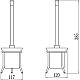 Заказать Ёршик Savol S-002094 в магазине сантехники Santeh-Crystal.ru