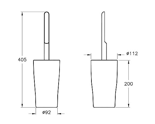 Купить Ёршик Vitra Eternity A4487458 в магазине сантехники Santeh-Crystal.ru