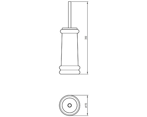 Заказать Ёршик Migliore Mirella 30304 в магазине сантехники Santeh-Crystal.ru