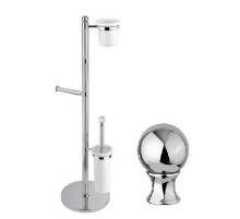 Комплект для туалета хром, металл Cezares Olimp OLIMP-WCS-01-M