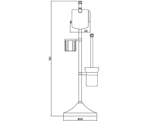 Купить Комплект для туалета Savol S-0Y580A в магазине сантехники Santeh-Crystal.ru