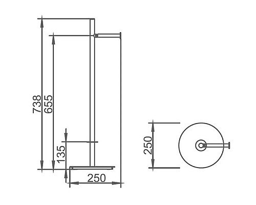 Комплект для туалета AltroBagno AltroBagnoFS083306Cr