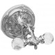 Заказать Крючок двойной хром Art&Max Barocco Crystal AM-1784-Cr-C в магазине сантехники Santeh-Crystal.ru