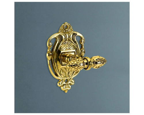 Купить Крючок двойной античное золото Art&Max Impero AM-1699-Do-Ant в магазине сантехники Santeh-Crystal.ru