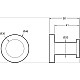 Купить Крючок Jacob Delafon Eo E77826-CP в магазине сантехники Santeh-Crystal.ru