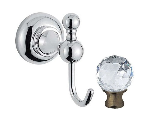 Заказать Крючок Cezares Aphrodite APHRODITE-HK1-02-Sw в магазине сантехники Santeh-Crystal.ru