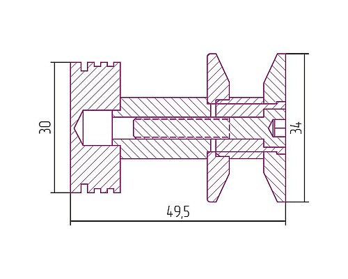 Приобрести Крючок Сунержа Каньон 00-2010-0003 в магазине сантехники Santeh-Crystal.ru