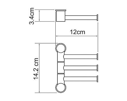 Купить Крючок WasserKRAFT K-1053W в магазине сантехники Santeh-Crystal.ru