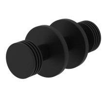 Крючок двойной черный матовый Сунержа Каньон 31-2010-0004