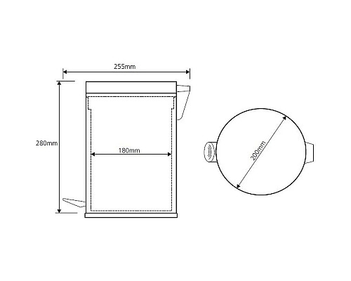 Santeh-Crystal.ru: Мусорное ведро Bemeta Hotel Equipment 104315052 Заказать Мусорное ведро Bemeta Hotel Equipment 104315052 в магазине сантехники Santeh-Crystal.ru