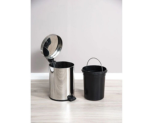 Santeh-Crystal.ru: Мусорное ведро 5 л Aquanet 00187082 Купить Мусорное ведро 5 л Aquanet 00187082 в магазине сантехники Santeh-Crystal.ru