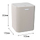 Купить Мусорное ведро 5 л Fixsen Brown FX-403-6 в магазине сантехники Santeh-Crystal.ru