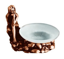 Мыльница настольная медь Art&Max Juno AM-0071C-C