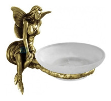 Мыльница с держателем бронза Art&Max Fairy AM-0985-B