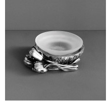 Мыльница настольная серебро Art&Max Tulip AM-0082C-T