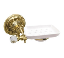 Мыльница с держателем античное золото Art&Max Barocco Crystal AM-1786-Do-Ant-C