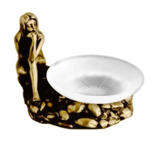 Мыльница настольная бронза Art&Max Juno AM-0071C-B