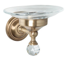 Мыльница бронза Tiffany World Crystal TWCR106br-sw