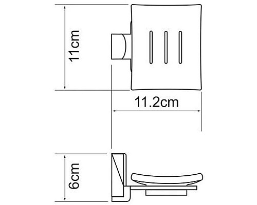 Купить Мыльница WasserKRAFT Leine K-5029WHITE в магазине сантехники Santeh-Crystal.ru