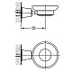 Купить Мыльница Art&Max Liberty AM-F-8987 в магазине сантехники Santeh-Crystal.ru