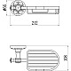 Приобрести Мыльница Savol 58A S-005832A в магазине сантехники Santeh-Crystal.ru