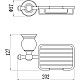 Заказать Мыльница Savol 57B S-05732B в магазине сантехники Santeh-Crystal.ru