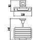 Купить Мыльница Savol 95 S-009532 в магазине сантехники Santeh-Crystal.ru