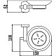 Заказать Мыльница Savol 99 S-009959 в магазине сантехники Santeh-Crystal.ru